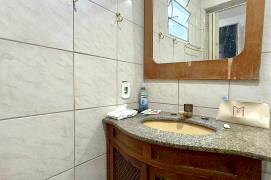 Banheiro da Suíte de casa à venda com 3 quartos, 63m² em Pinheiros, São Paulo