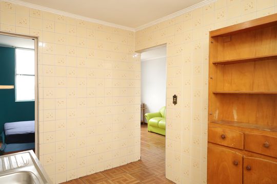 Cozinha de apartamento para alugar com 2 quartos, 56m² em Itaquera, São Paulo