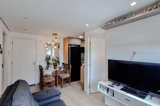 Sala de apartamento à venda com 2 quartos, 37m² em Sé, São Paulo