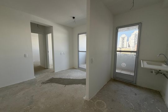 Cozinha de apartamento à venda com 2 quartos, 49m² em Mooca, São Paulo
