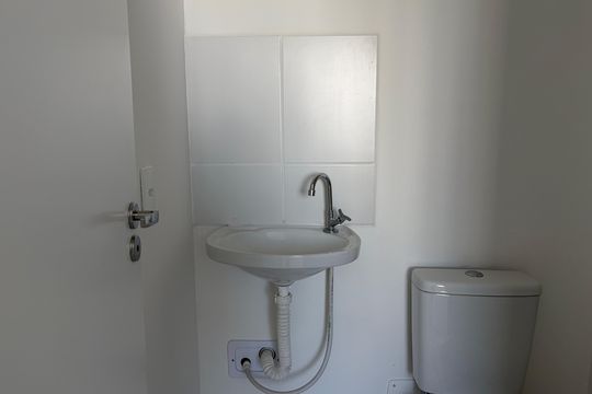 Banheiro da Suíte de apartamento à venda com 2 quartos, 49m² em Mooca, São Paulo