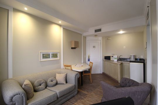 Sala/Cozinha de kitnet/studio para alugar com 1 quarto, 30m² em Vila Olímpia, São Paulo