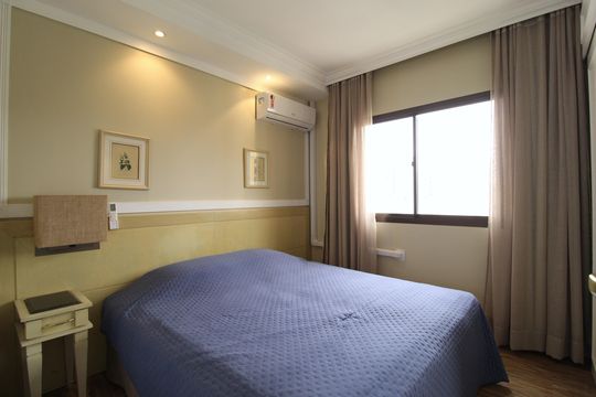 Quarto Suíte de kitnet/studio para alugar com 1 quarto, 30m² em Vila Olímpia, São Paulo