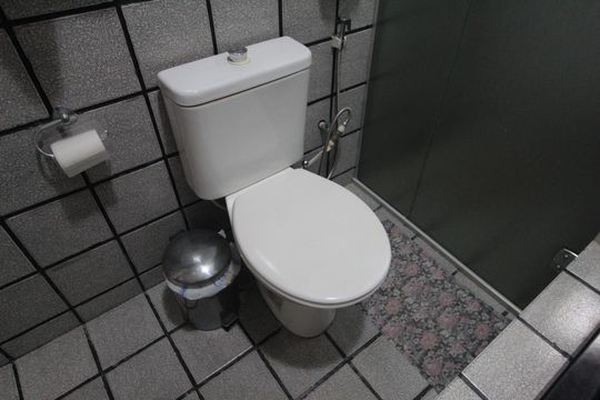 Banheiro da Suite de casa para alugar com 4 quartos, 360m² em Guarani, Belo Horizonte