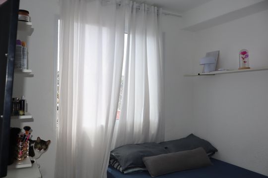 Quarto 1 de apartamento para alugar com 2 quartos, 35m² em Fazenda da Juta, São Paulo