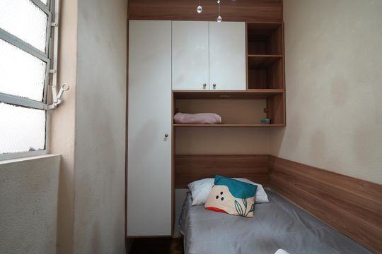 Quarto de Serviço de apartamento para alugar com 1 quarto, 58m² em Consolação, São Paulo