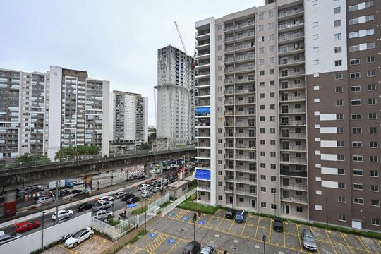 Vista do Quarto 2 de apartamento para alugar com 2 quartos, 34m² em Vila Prel, São Paulo