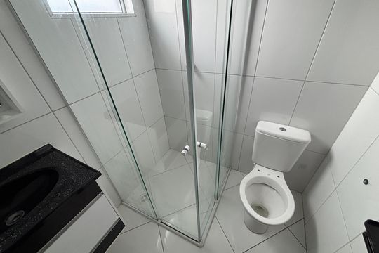 Banheiro de casa para alugar com 3 quartos, 105m² em Alianca, Ribeirão Pires