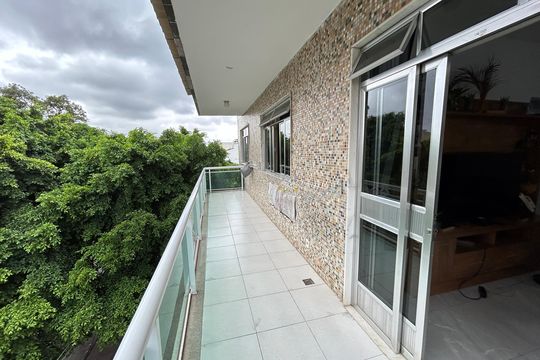 Varanda da Sala de apartamento à venda com 3 quartos, 170m² em Vila Valqueire, Rio de Janeiro