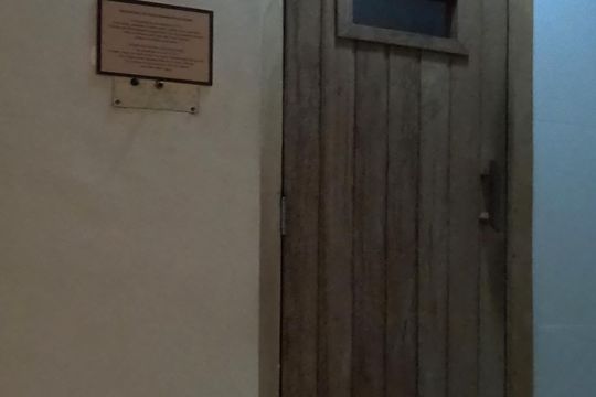 Área Comum - Sauna de kitnet/studio para alugar com 1 quarto, 24m² em Gonzaga, Santos