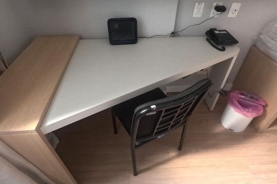 Sala/Quarto de kitnet/studio para alugar com 1 quarto, 24m² em Gonzaga, Santos
