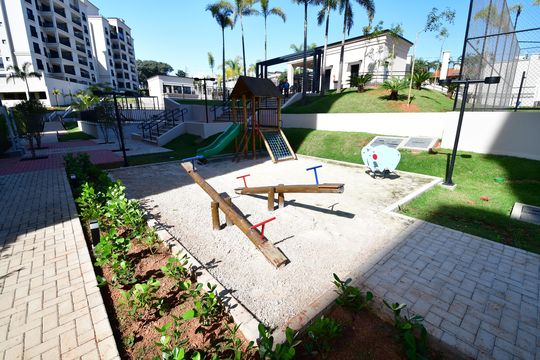 Área comum - Playground de apartamento à venda com 3 quartos, 91m² em Bairro das Palmeiras, Campinas