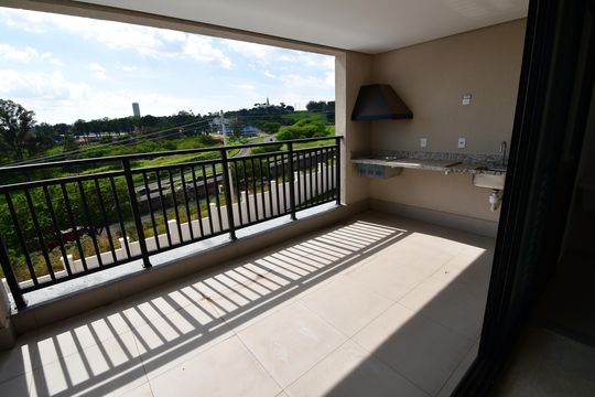 Sala - Sacada de apartamento à venda com 3 quartos, 91m² em Bairro das Palmeiras, Campinas