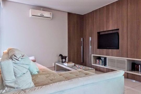 sala de apartamento à venda com 4 quartos, 255m² em Buritis, Belo Horizonte