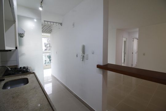 Cozinha de apartamento à venda com 3 quartos, 86m² em Pechincha, Rio de Janeiro
