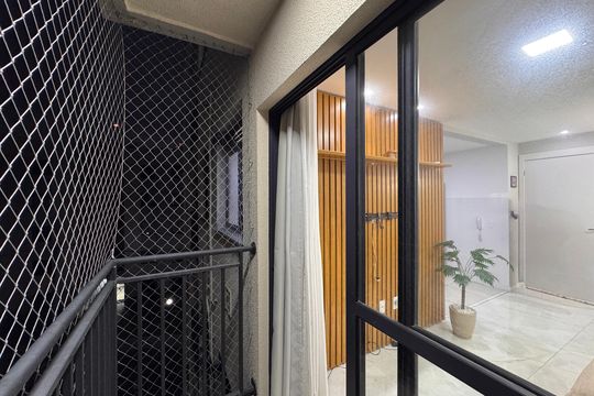 Varanda de apartamento à venda com 2 quartos, 58m² em Recreio dos Bandeirantes, Rio de Janeiro