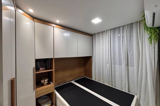 Suíte de apartamento à venda com 2 quartos, 58m² em Recreio dos Bandeirantes, Rio de Janeiro