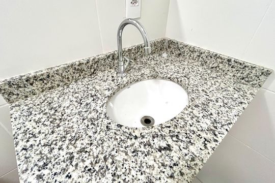Banheiro de apartamento para alugar com 2 quartos, 45m² em Vila Galvão, Guarulhos