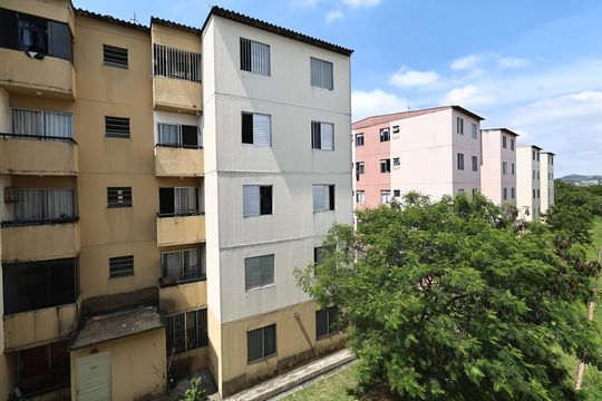 Vista do Quarto 2 de apartamento à venda com 2 quartos, 49m² em Jardim Alzira Franco, Santo André