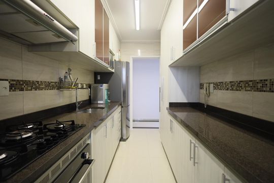 Cozinha e Área de Serviço de apartamento à venda com 3 quartos, 78m² em City Bussocaba, Osasco