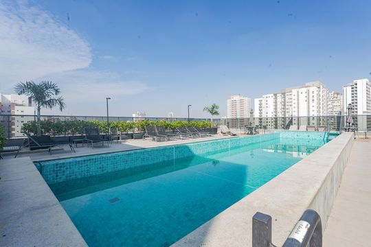 Área comum - Piscina de apartamento para alugar com 2 quartos, 46m² em Ipiranga, São Paulo