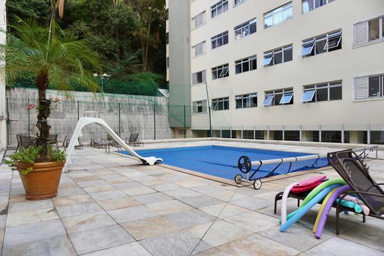 Área comum - Piscina de apartamento à venda com 4 quartos, 180m² em Sion, Belo Horizonte