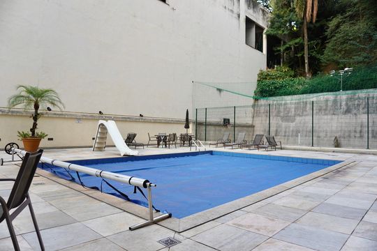 Área comum - Piscina de apartamento à venda com 4 quartos, 180m² em Sion, Belo Horizonte