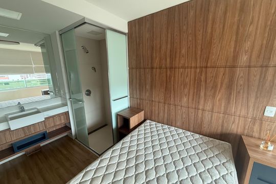 quarto de apartamento para alugar com 1 quarto, 42m² em Funcionários, Belo Horizonte