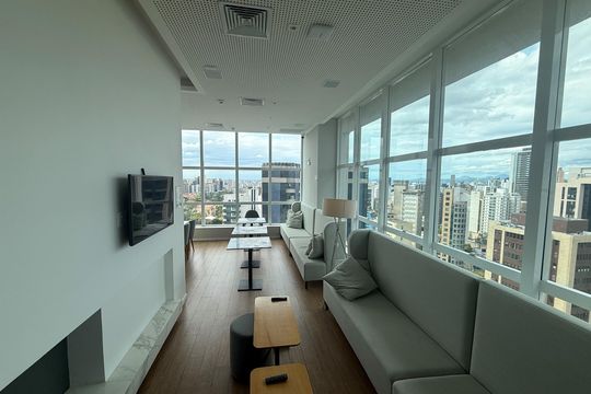 Área comum de apartamento para alugar com 1 quarto, 42m² em Funcionários, Belo Horizonte