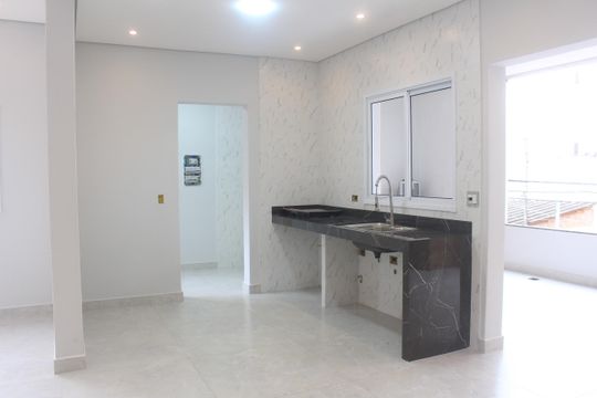 Cozinha de apartamento à venda com 2 quartos, 120m² em Osvaldo Cruz, São Caetano do Sul