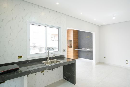 Cozinha de apartamento à venda com 2 quartos, 120m² em Osvaldo Cruz, São Caetano do Sul