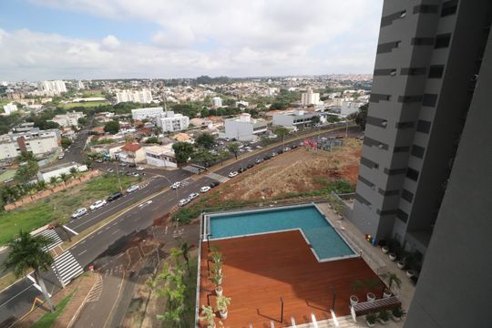 Vista de apartamento para alugar com 3 quartos, 96m² em Osvaldo Rezende, Uberlândia