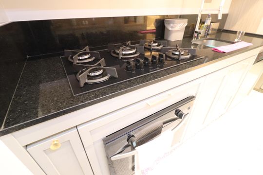 Cozinha de apartamento para alugar com 3 quartos, 96m² em Osvaldo Rezende, Uberlândia