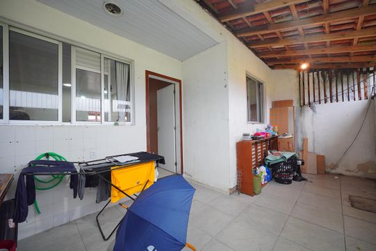 Área de serviço de casa de condomínio para alugar com 2 quartos, 59m² em Forquilhas, São José