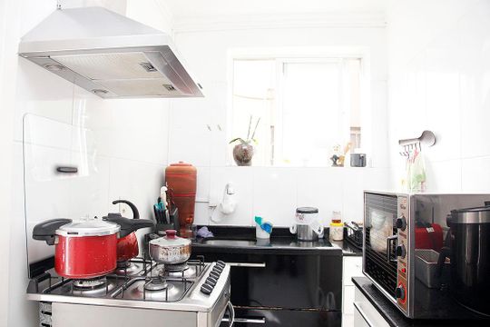 Cozinha de apartamento para alugar com 2 quartos, 65m² em Santana, Porto Alegre