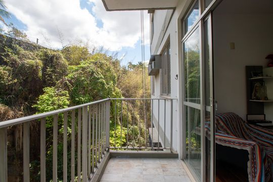 Varanda de apartamento à venda com 2 quartos, 80m² em Tijuca, Rio de Janeiro