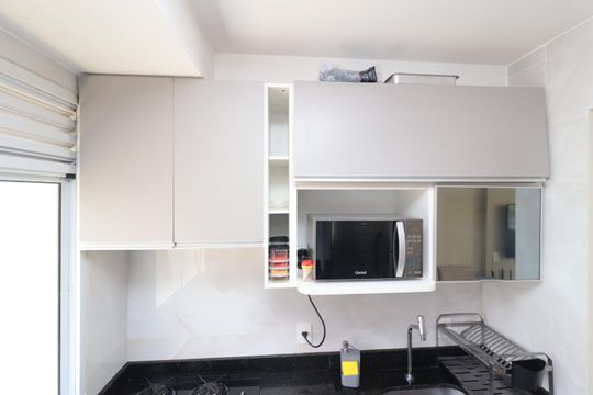 Cozinha - Armários de apartamento para alugar com 2 quartos, 36m² em Colônia (zona Leste), São Paulo