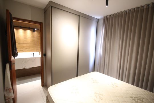 Quarto 1 de apartamento para alugar com 2 quartos, 67m² em Monte Castelo, Contagem