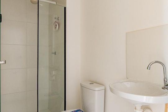 Banheiro de apartamento para alugar com 2 quartos, 30m² em Vila Dom Pedro I, São Paulo