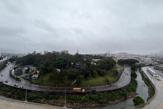 Quarto 1 Vista de apartamento à venda com 2 quartos, 60m² em Vila Helena, São Bernardo do Campo