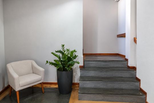 Área externa de apartamento para alugar com 1 quarto, 37m² em Petrópolis, Porto Alegre