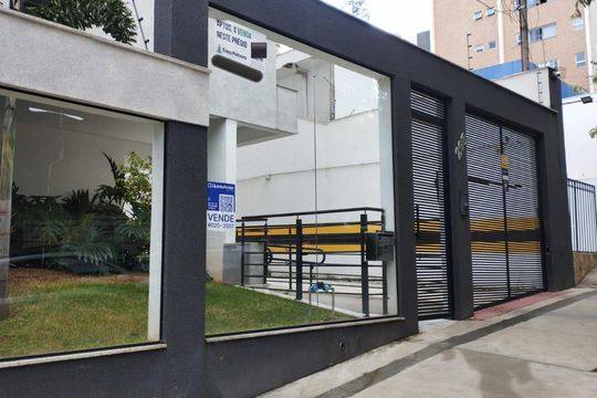 Fachada de apartamento à venda com 1 quarto, 40m² em Sion, Belo Horizonte