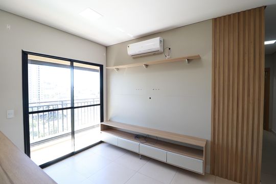 Sala de apartamento para alugar com 2 quartos, 54m² em Santa Cruz do Jose Jacques, Ribeirão Preto