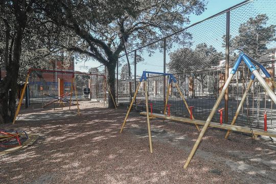 Área comum - Playground de casa de condomínio para alugar com 2 quartos, 110m² em Morro Santana, Porto Alegre
