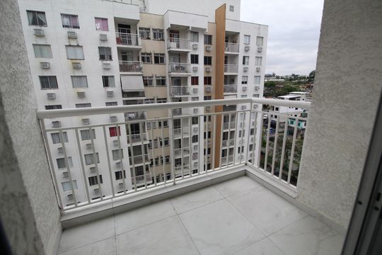Sala - Varanda de apartamento para alugar com 2 quartos, 55m² em Anil, Rio de Janeiro