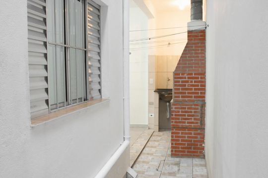 Área comum - Churrasqueira de casa para alugar com 2 quartos, 100m² em Vila Natal, São Paulo