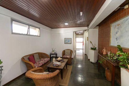 HALL DE ENTRADA de apartamento para alugar com 1 quarto, 46m² em Vila Paraiso, Campinas