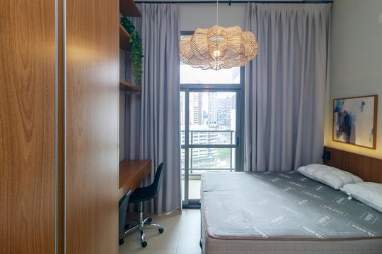 Kitnet/Studio para alugar com 0 quarto, 27m² em Jardim das Acacias, São Paulo