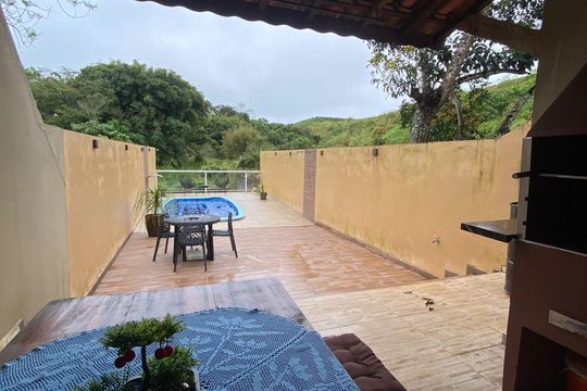 Área comum - Piscina de casa de condomínio para alugar com 3 quartos, 90m² em Jardim Santa Paula, Cotia