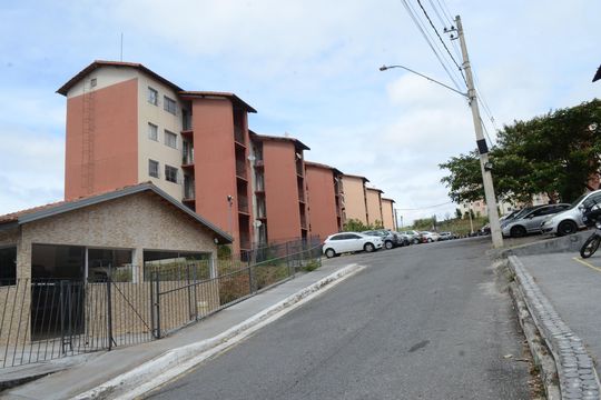Área externa de apartamento para alugar com 2 quartos, 45m² em Jardim Vitoria, Belo Horizonte